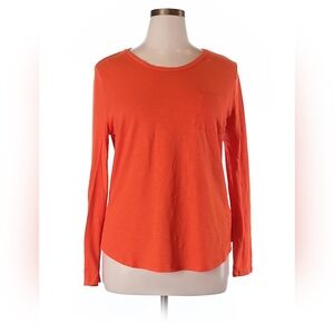 XL Old Navy Vibrant Orange Long Sleeve Tee